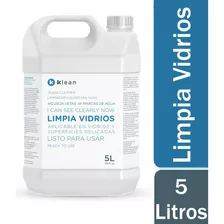 Limpia Vidrios Y Superficies Delicadas Klean 5 Litros