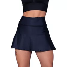 Short Saia Fitness Feminino Suplex Academia Treino Caminhada