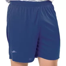 Calção Shorts Masculino Plus Size Futebol M Ao Eg4 Azul Mari