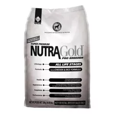 Alimento Nutragold Super Premium Pro Breeder Para Perro Todos Los Tamaños Sabor Pollo Y Arroz En Bolsa De 20kg