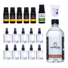 Kit Completo Fazer 10 Perfume Importado Masculino Feminino