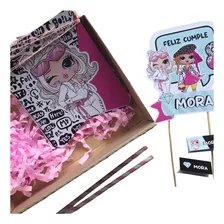 Box De Cumpleaños - Party Box Lol Omg - Kit Impreso