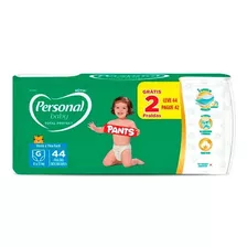Personal Baby Total Protect Pants - Tam: G - Com 44 Fraldas Gênero Sem Gênero Tamanho Grande (g