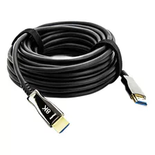 Cabo Hdmi 2.1, 8k Fibra Óptica - 60 Metros