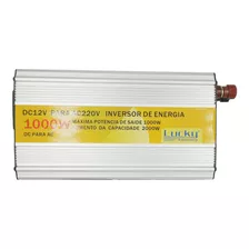 Lucky Inversor 1000w Conversor Entrada 12v Saida 220v