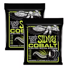 Cuerdas Guitarra Eléctrica Ernie Ball Slinky Cobalt 10-46 X2