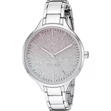 Nine West ® Reloj Mujer Plateado Nw/2337omsv Original Color De La Correa Plata