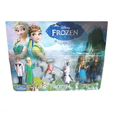 Set X5 Personajes De Frozen Hermosos