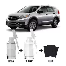 Tinta Tira Risco Automotivo Honda Cr-v Cor Prata