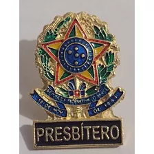 Boton Broche Brasão Títulos Eclesiásticos