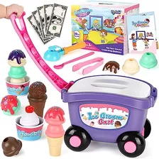 Carrito De Helados Juguetes De Niños, Juego De Tienda ...