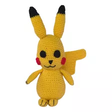 Pikachu Tejido En Crochet Adorable Y Hecho A Mano