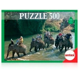 Puzzle 500pzs Elefantes Tailandia 2212