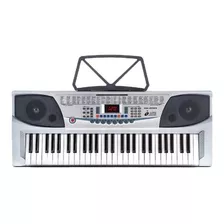 Teclado Musical Meike Mk-2083 54 Teclas Blanco 9v