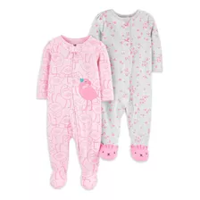 Romper Macacao Carters Para Menina Algodao - Romper