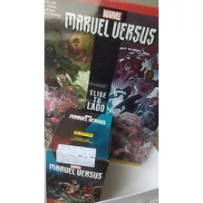 Marvel Versus Panini Un Paquetón De 50 Sobres Más Tapa Dura