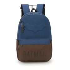 Mochila Juvenil Batman Luxcel Azul - 48920