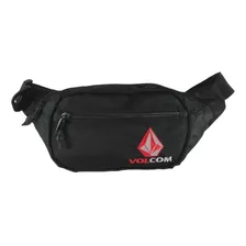 Canguro Volcom Bordado Color Negro