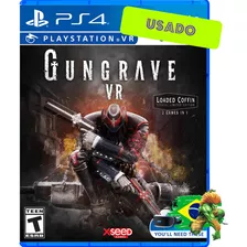 Jogo Gungrave Vr Ps4 Mídia Física Eua Perfeito Estado