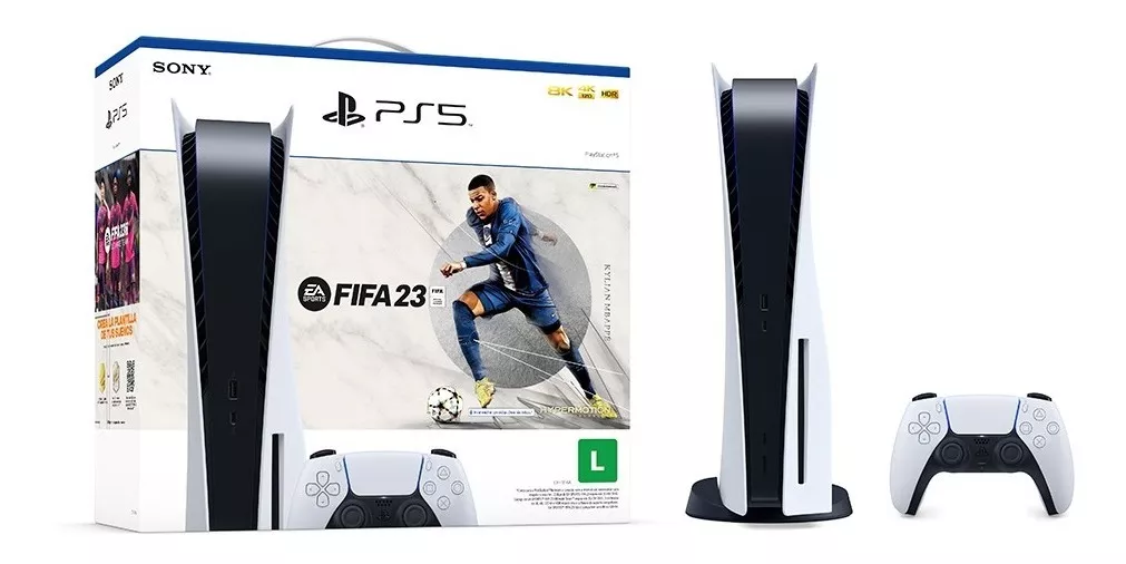 Console Playstation 5 + Jogo Fifa 23 - Ps5