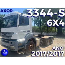 Mb Axor 3344 S 6x4 Ano 2017/2017 = Volvo Scania 2644