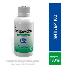 Yodopovidona Solucion Frasco X 120ml Mk