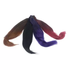 Aplique Cabelo Mecha 130g Trança Jumbo Crochê 66cm