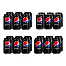 Pepsi Lata 354ml Zero Pack X24 Gaseosa Zetta Bebidas