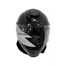 Capacete Norisk Razor Solid Black/dark Grey 62