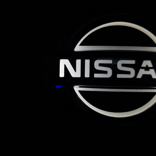 Logotipo De Luz De Coche Nissan Led 11,7 Cm X 10 Cm Foto 5