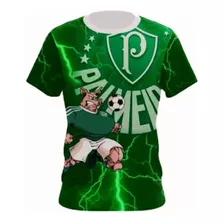 Camiseta Time Porco Camiseta Futebol Algodão Verde