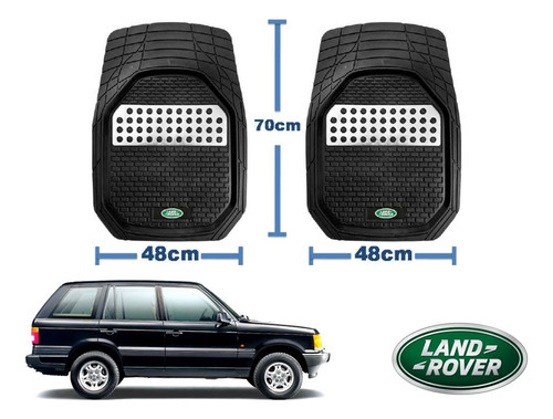 Tapetes Logo Land Rover + Cubre Volante Range Rover 94 A 00 Foto 4