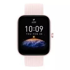 Smartwatch Amazfit Bip 3 Pro 1.69 Caixa De Plástico Rosa, Pulseira Pink