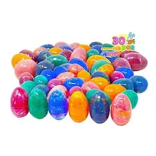 Huevos De Pascua Joyin 30pza Gigantes Pintados Para Rellenar