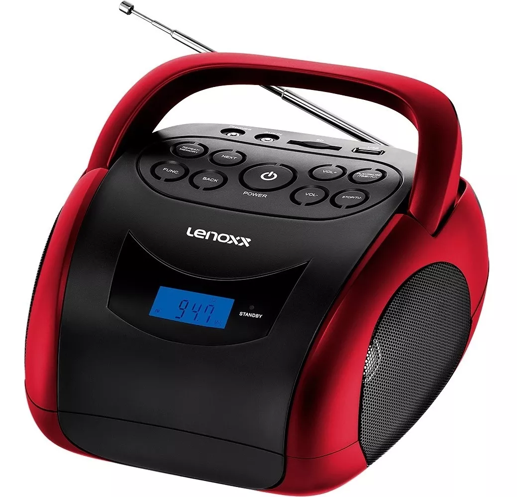 Rádio Portátil Bluetooth Bd 150 Fm Mp3 5w Bivolt Lenoxx