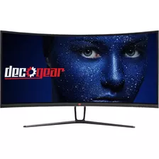 Monitor E-led Gaming Curvo 35'' Deco Gear Color Negro