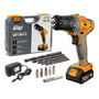 Parafusadeira E Furadeira De Impacto Wf 12k3.2 Wap Amarelo 127/220v 60hz