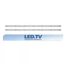 Kit Barra Led Ptv32e20agbl Ptv32e21dswn Novo Alumínio 7 Leds