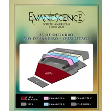 Evanescence Soundcheck Package Rio De Janeiro 23/10/23