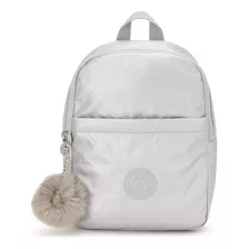 Mochila Kipling Marlee Color Platinum M Gg Diseño Color Solido 7l