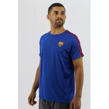 Camisa Camiseta Esportiva Barcelona Dry Fit Masculna