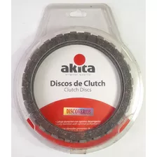 Discos Clutch Bajaj Discover 135 Por 4 Discos