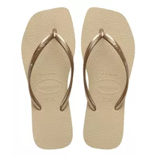 Chinelo Havaianas Square Sandalia Quadrada Tiras Finas 