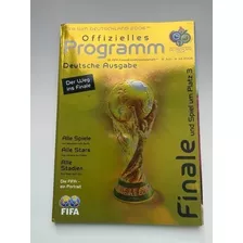 Programa Oficial Da Fifa Final Copa Do Mundo Alemanha 2006