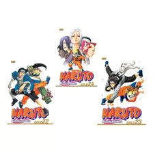 Coleção Mangá - Naruto Gold - Ed. 22, 23 E 24
