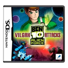 Jogo Nintendo Ds Ben 10 Vilgax Attacks Alien Force - Lacrado