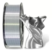 ~? Mika3d 1.75mm Silk Metallic Silver Shiny Pla 3d Printing 