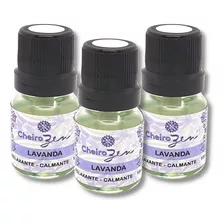 Difusor De Aromas Kit 3 Essências Aromatizador Lavanda