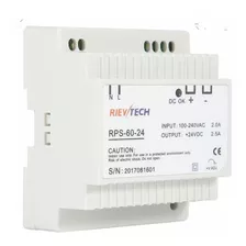 Fuente 24vdc 2a Riel Din Rievtech Logo Siemens A 52