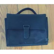 Cartera Portadocumentos Chica Negra Marca Mango España 